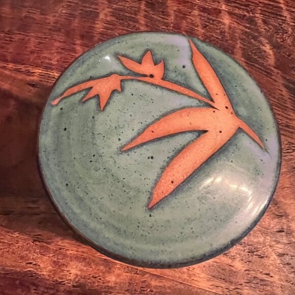 Handmade Studio Pottery French  Butter Keeper - Picture 4 of 11